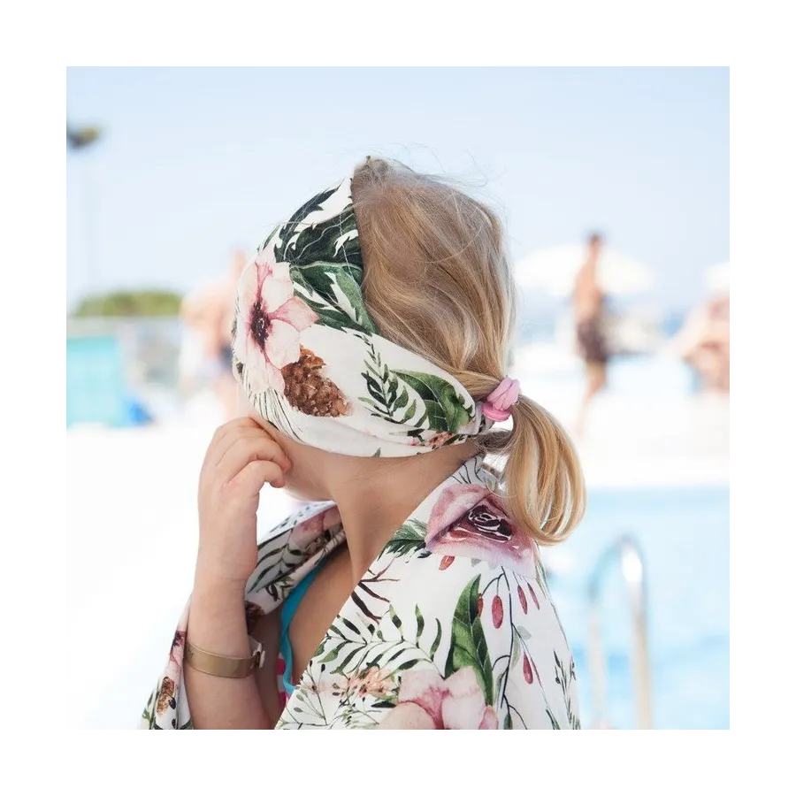 La Millou BAMBOO HEADBAND - BOHO ROYAL ARROWS