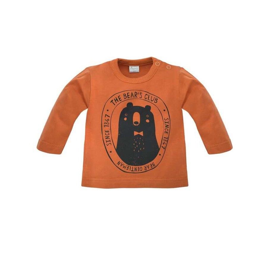 Pinokio DL BEARS 俱乐部衬衫 80 棕色