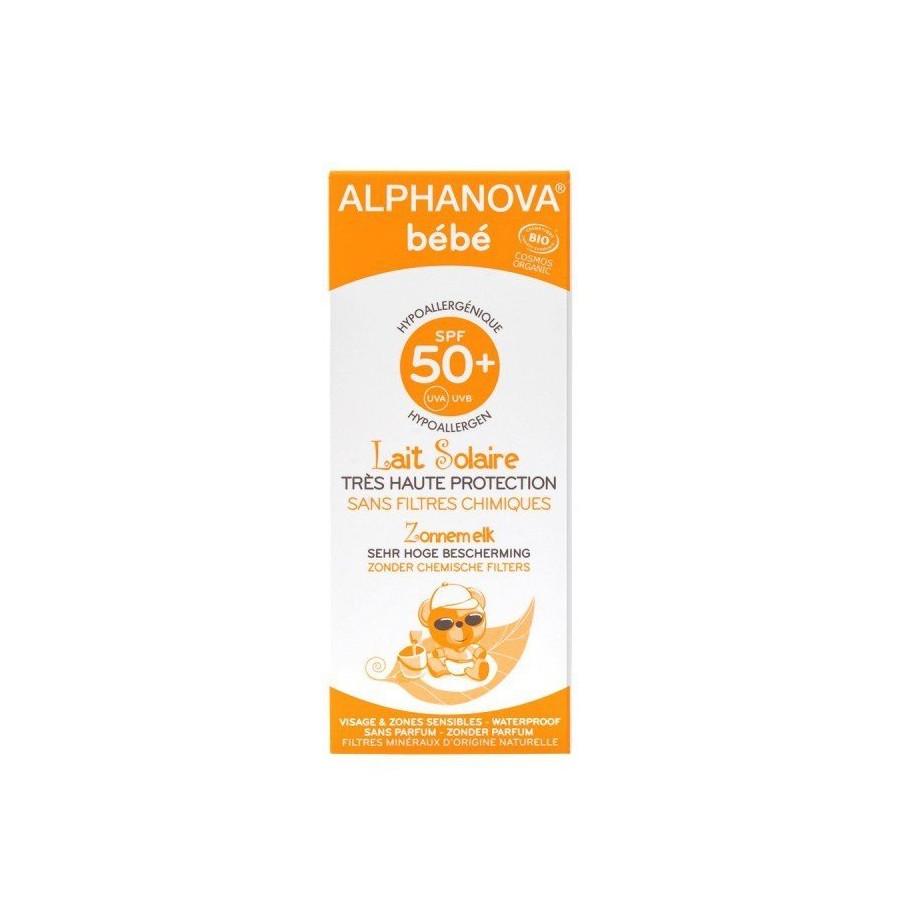 Alphanova Bebe Przeciwsloneczny Krem o wysokim filtrze SPF 50+