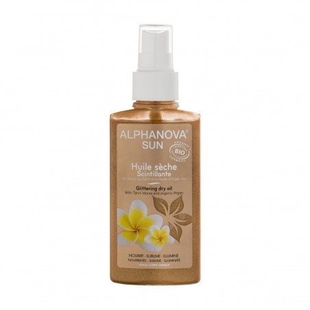 Alphanova Sun Bio Oil Spray fixative your tan with flecks, 125ml