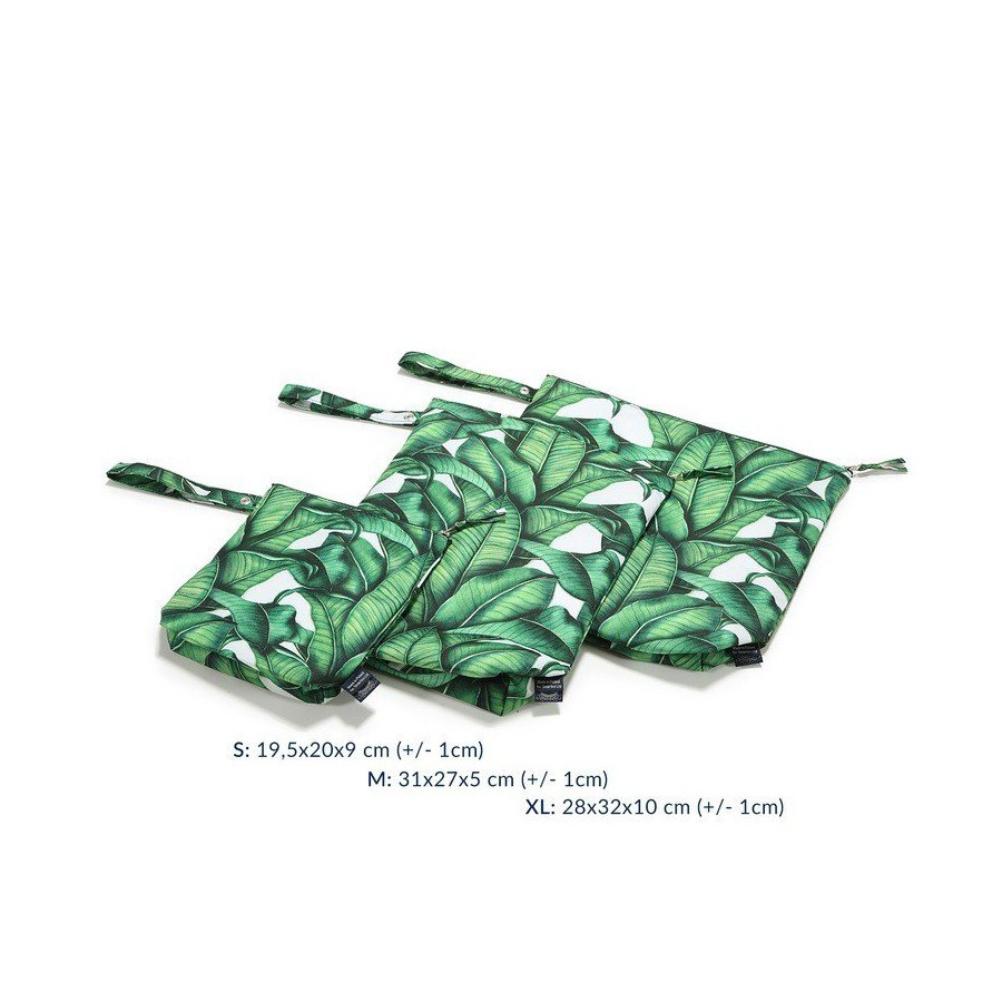 LA MILLOU WATERPROOF TRAVEL BAG S BANANA LEAVES