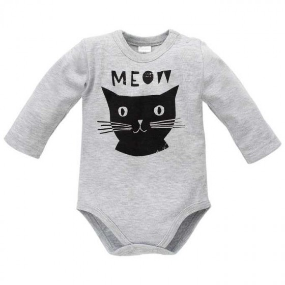 Pinocchio Body with long sleeves kitten Happy Day 62 gray