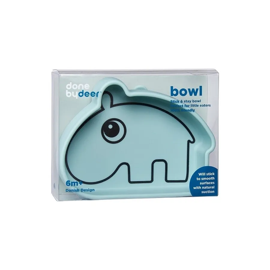 Deer done to bowl with suction Ozzo Blue