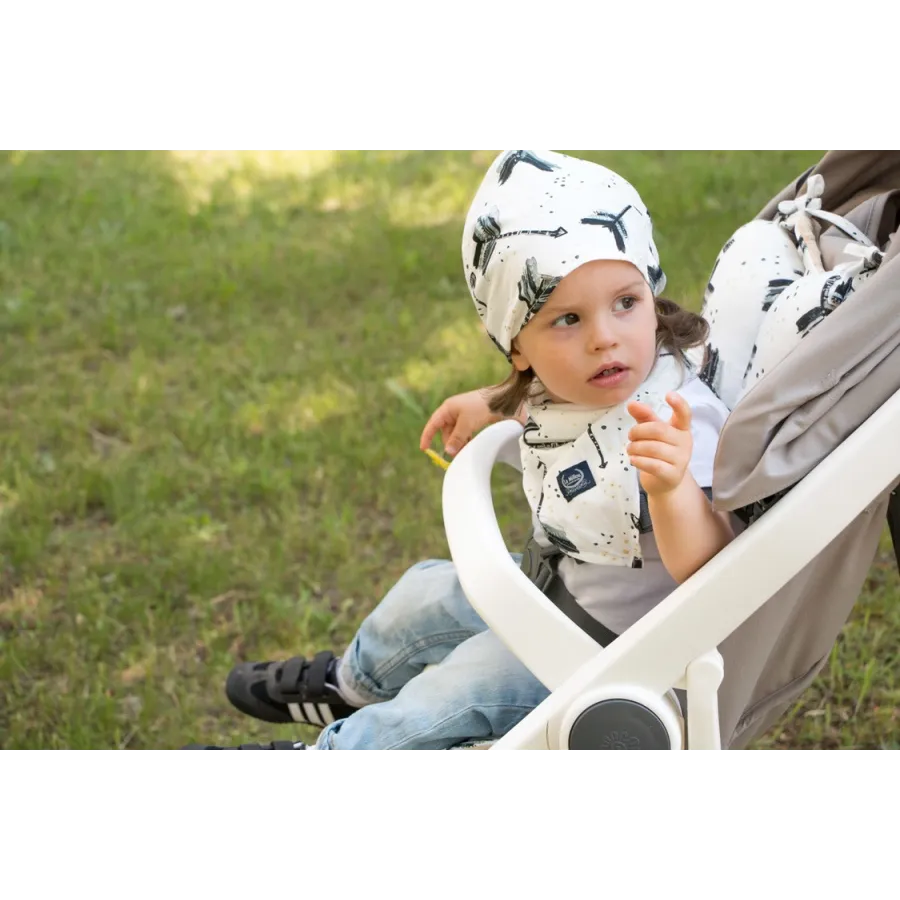 La Millou BAMBOO HEADBAND - BANANA LEAVES