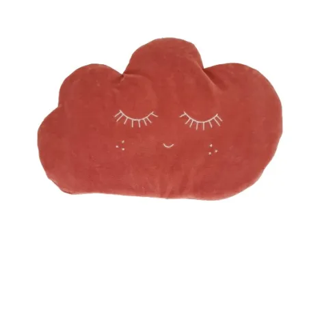 Rosa inte mer kudde moln te ros