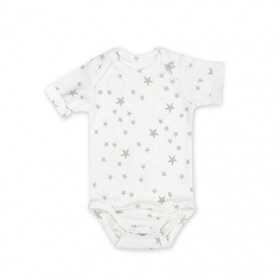 ColorStories Body niemowlęce Shortsleeve MilkyWay White 62 cm