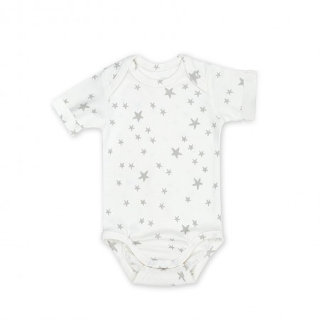 ColorStories 短袖银河白色婴儿连体衣 68 厘米