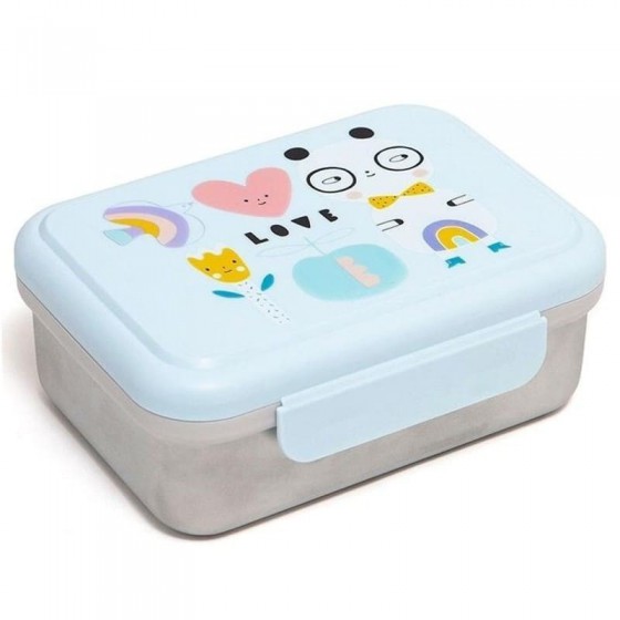 Petit Monkey - lunchbox lunch box with stainless steel Panda