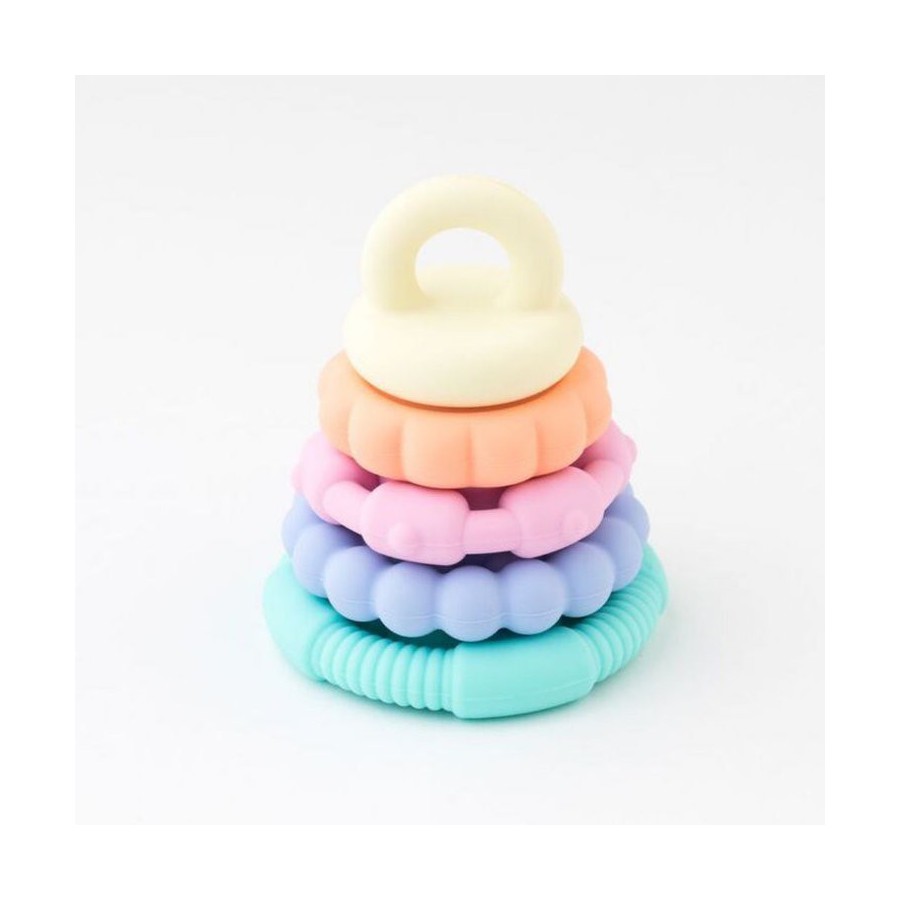 Jellystone tower pastel silicone teether