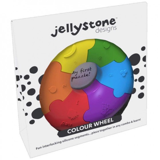 Jellystone first sensory puzzle rainbow circle Design