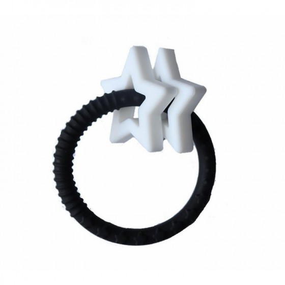 Jellystone teether for baby quality black and white design