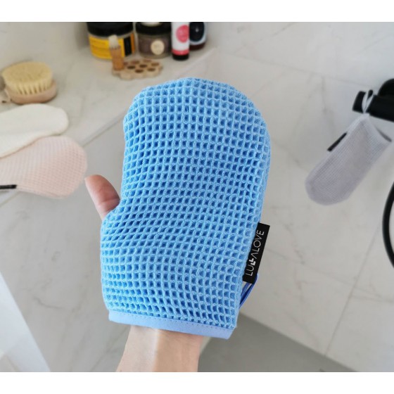 LULLALOVE glove to the body and face - Sapphire