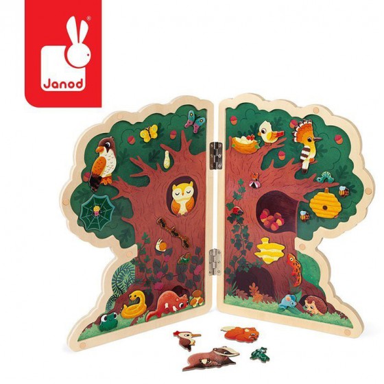 Janod Magnetic puzzle tree