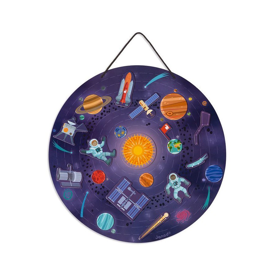 Janod Magnetic puzzle Solar System