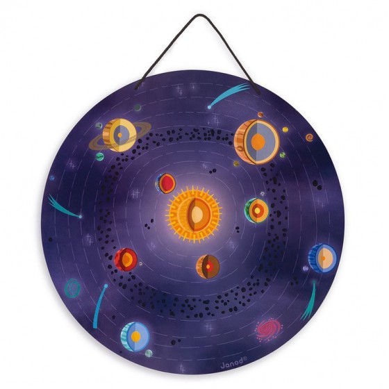 Janod Magnetic puzzle Solar System