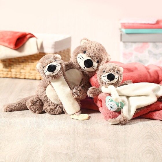 Babyono OTTER MAGGIE cuddly toy for babies