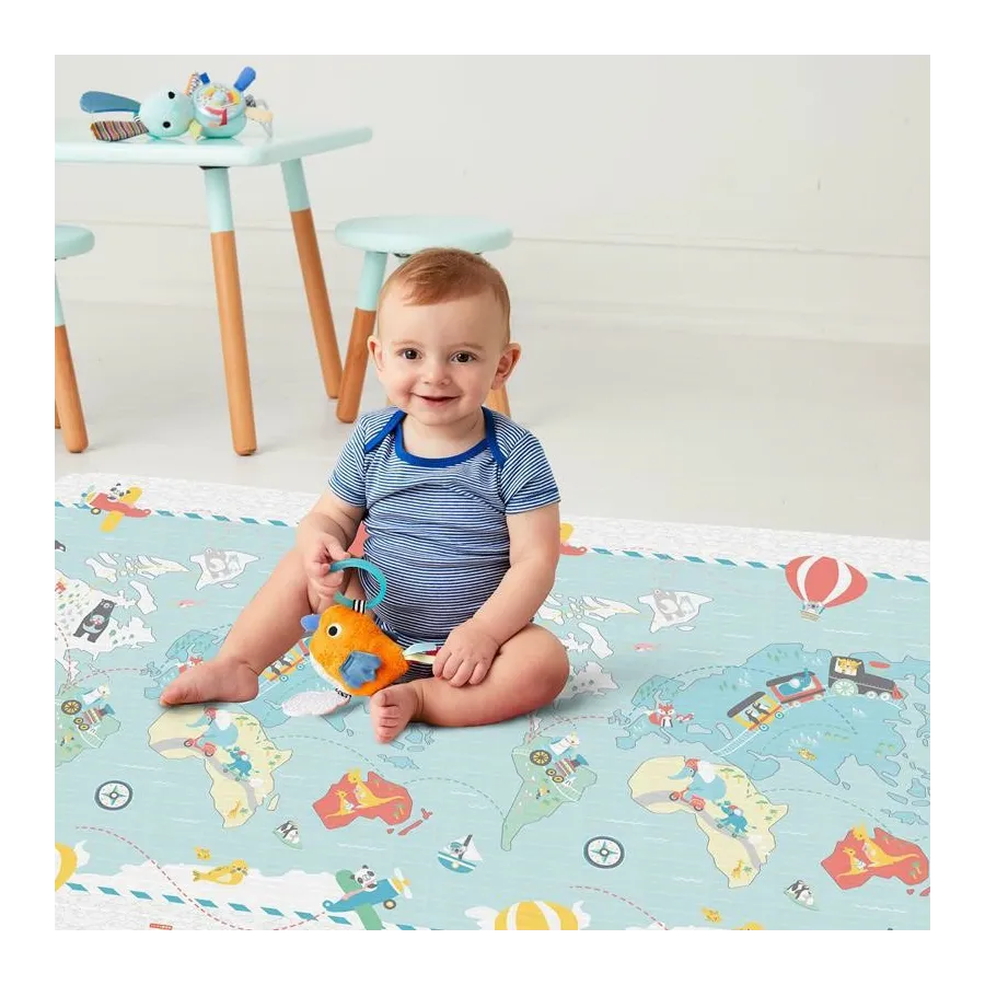 Skip Hop Dwustronny Dywan Piankowy Mali Podróżnicy