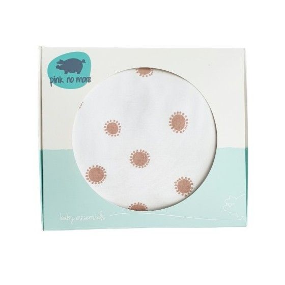 LENZUOLO CON ANGOLI ROSA NO MORE PER LETTINO 120x60cm SUNS