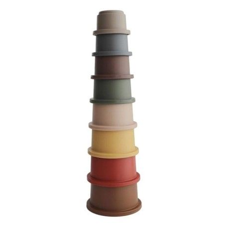 Mushie - Stapelturm Retro - turm von tassen