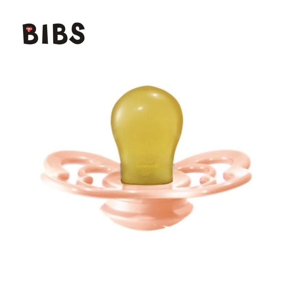 BIBS SUPREME S PEACH SUNSET Smoczek Uspokajający kauczuk Hevea