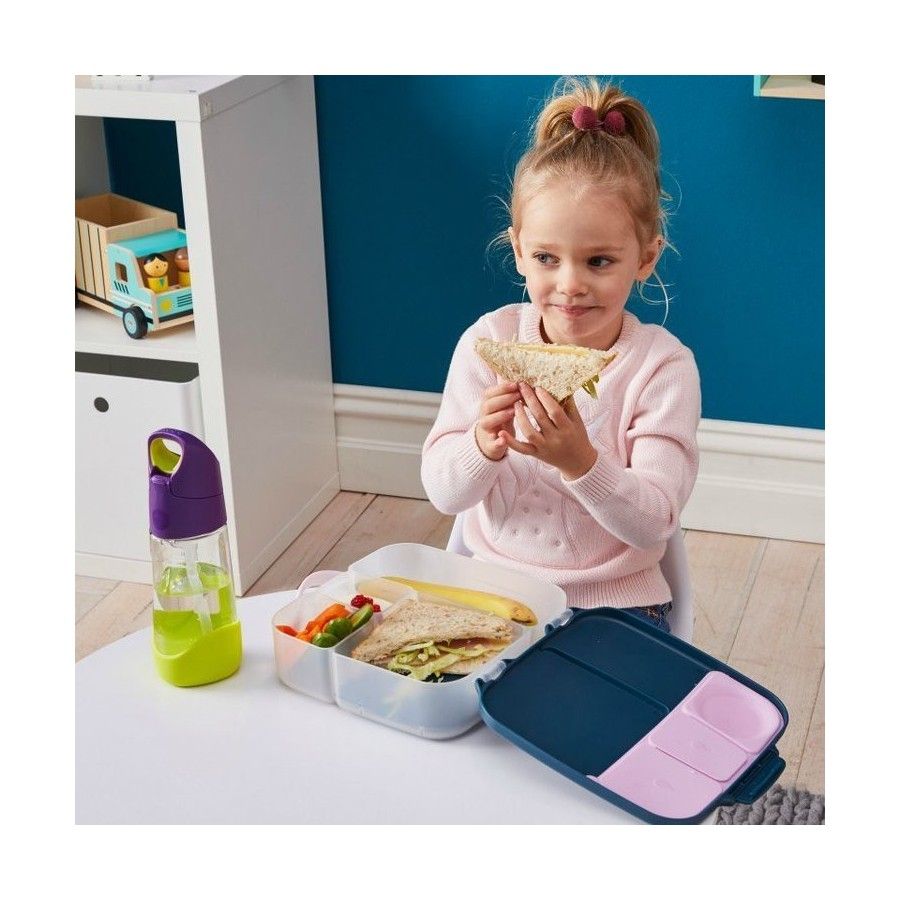 b.box Indigo Rose lunchbox