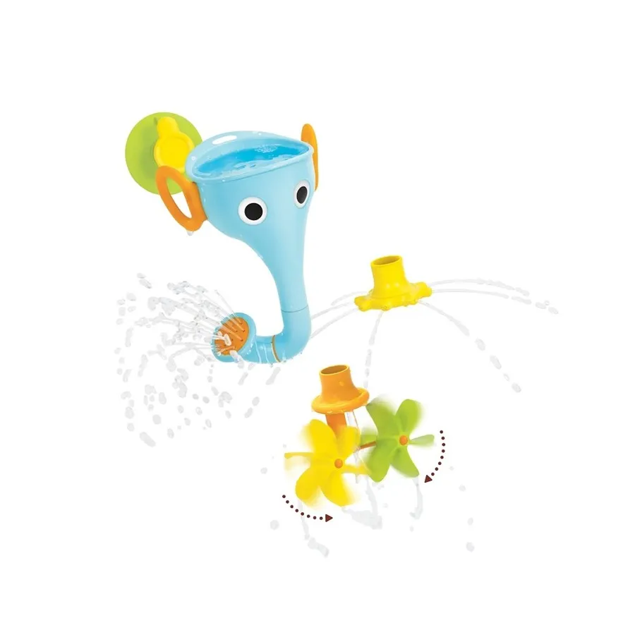 Yookidoo toy elephant baths to FunEleFun B