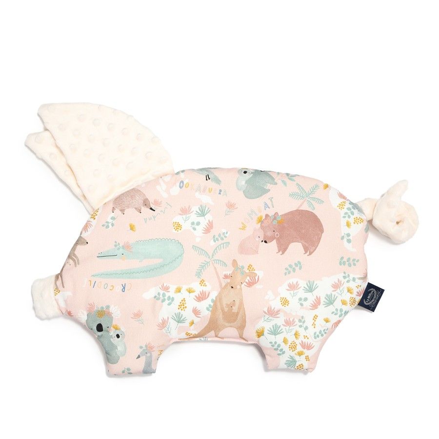 La Millou Sleepy Pig Minky  - 邓迪和朋友粉红色 -