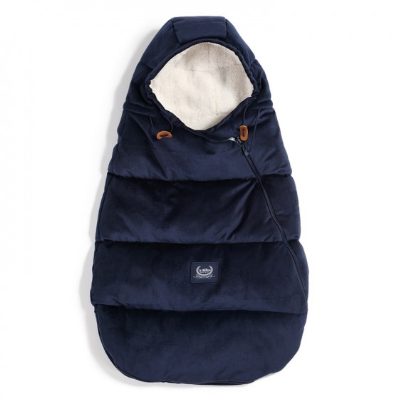 LA MILLOU ASPEN WINTERPROOF STROLLER BAG BABY ROYAL NAVY VELVET