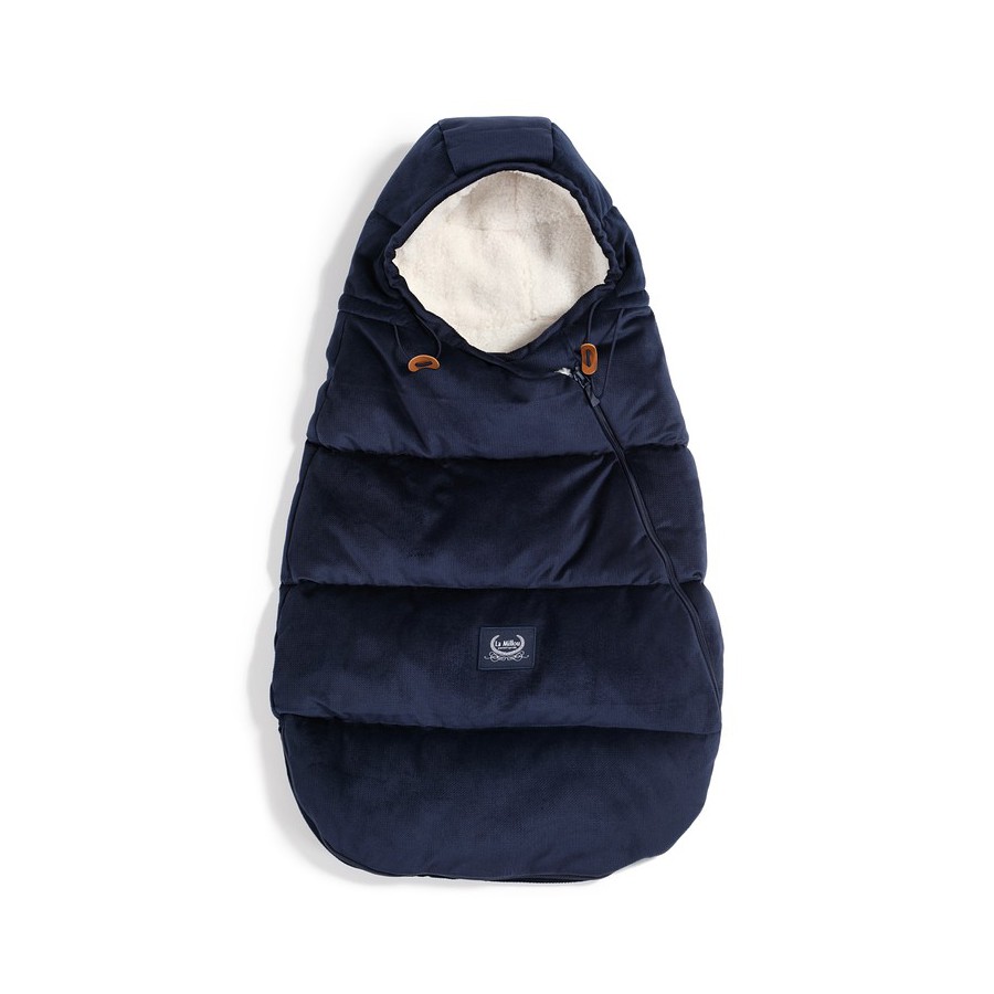 LA MILLOU ASPEN WINTERPROOF STROLLER BAG BABY ROYAL NAVY VELVET