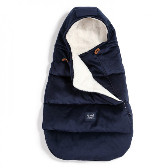 LA MILLOU ASPEN WINTERPROOF STROLLER BAG BABY ROYAL NAVY VELVET