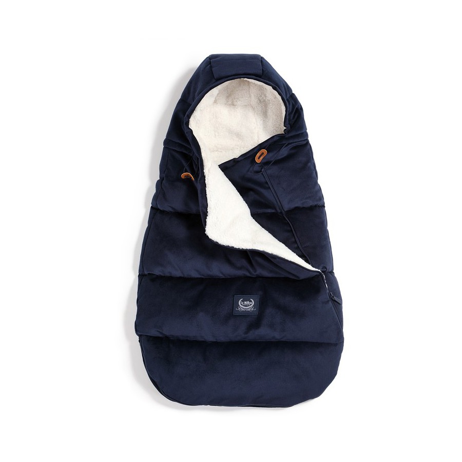 LA MILLOU ASPEN WINTERPROOF STROLLER BAG BABY ROYAL NAVY VELVET