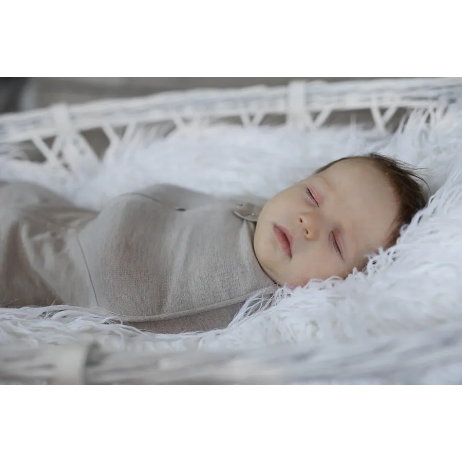 SLEEPEE OTULACZ FIRST STEP MELANŻOWY CIEMNY SZARY