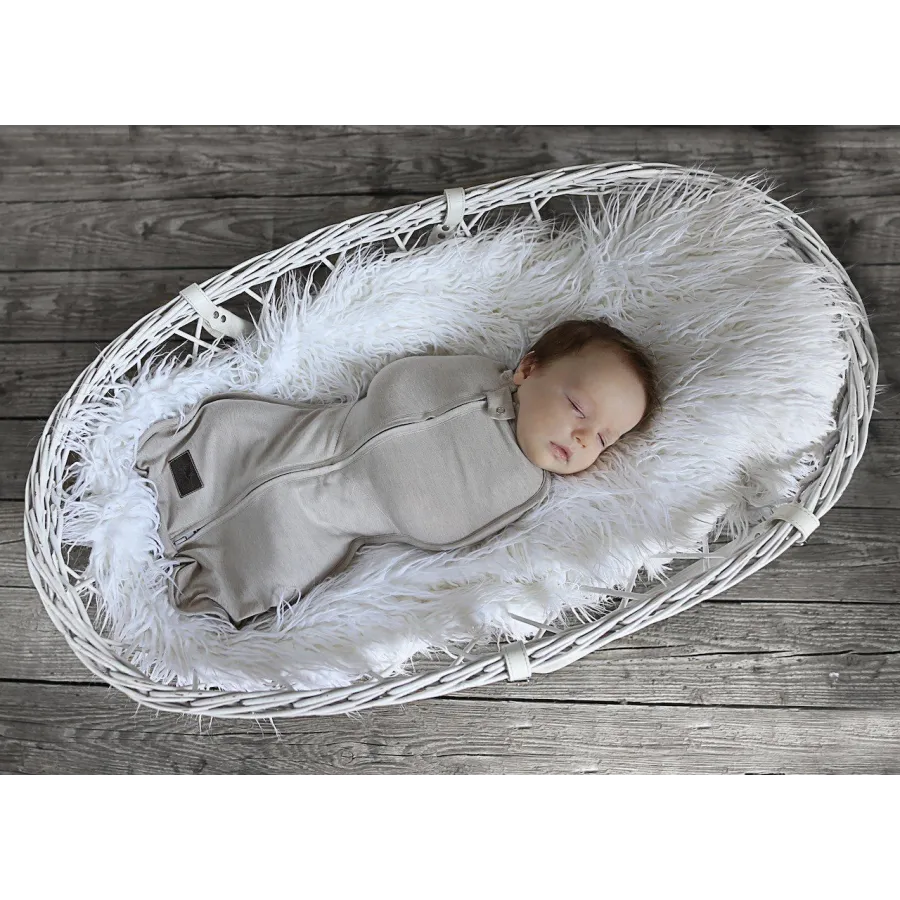 SLEEPEE OTULACZ FIRST STEP MELANŻOWY CIEMNY SZARY