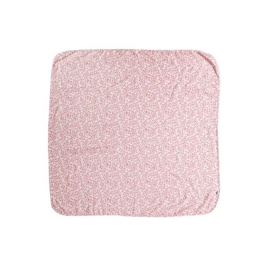 BEBE-JOU OTULACZ muslin LARGE XL 110x110cm LEOPARD PINK