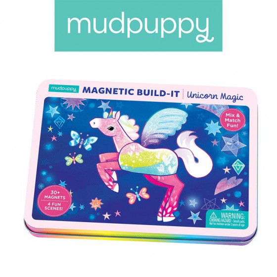 Mudpuppy magnetic structures Magical Unicorns 4+