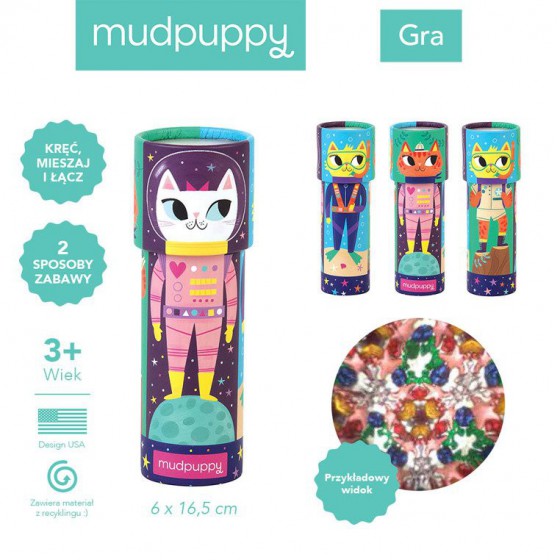 Mudpuppy Kaleidoscope Mix & Match 3+ Cats