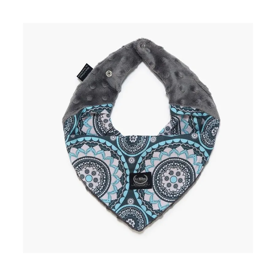 LA Millou very soft scarf - MOSAIC - GRAY