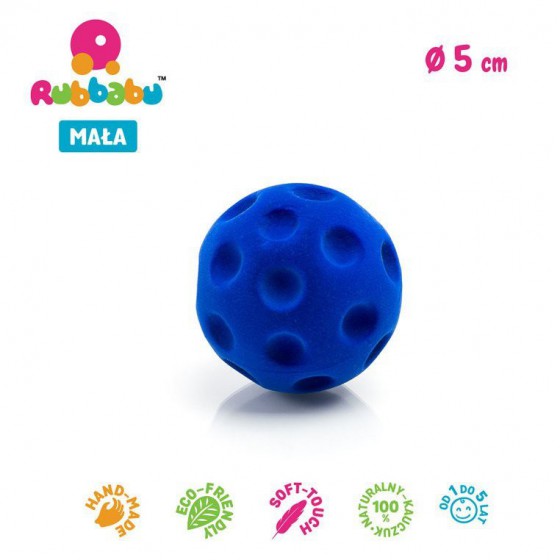 Rubbabu Golf Ball Sensory small blue