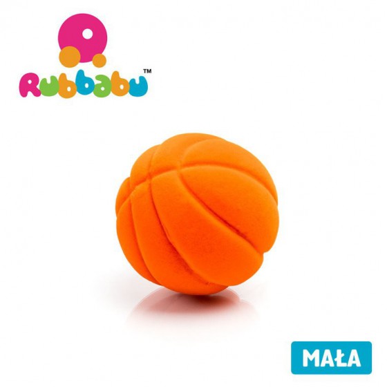 Rubbabu ball basketball Sensory small orange