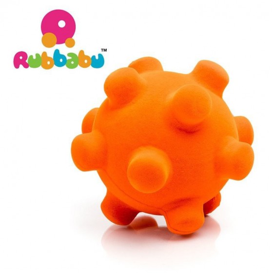 Rubbabu face Sensory orange ball