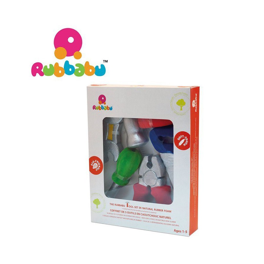 Rubbabu sensory tools Set of 5