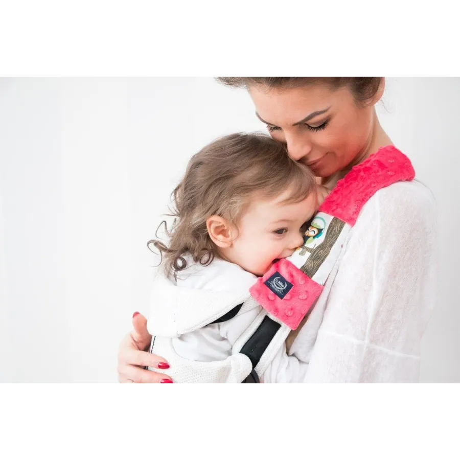 LA MILLOU SEATBELT COVER - MOSAIC - GREY