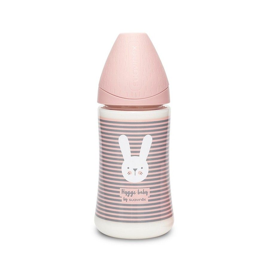 SUAVINEX FLASCHE HYGGE 270ML PINK-LINIEN-HAUT