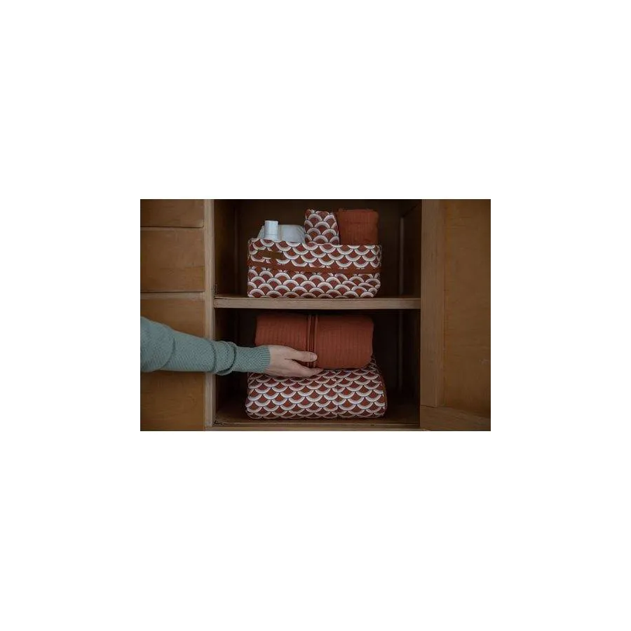 Little Dutch Otulacze 70 x 70cm (2 pcs.) Sunrise Rust / Pure