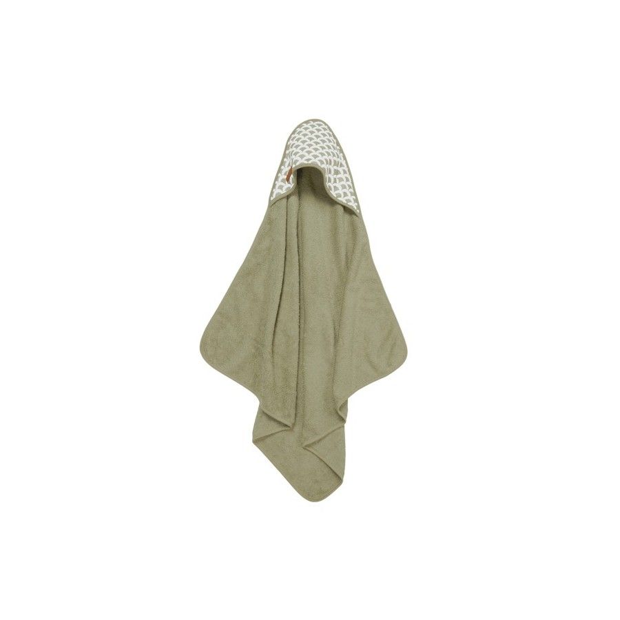 Serviette en coton olive Little Dutch Sunrise