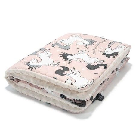 La milou warm kokycy minky - unicorn sugar bebe ecru by maja bohosiewicz