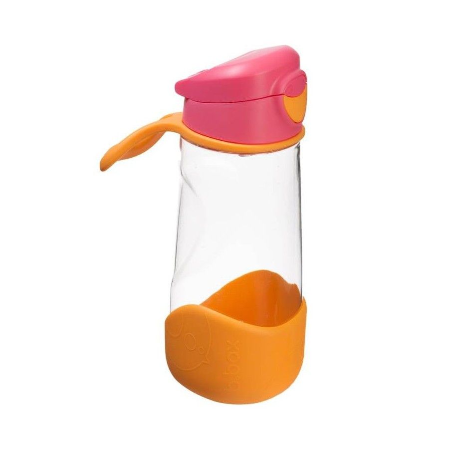 b.box Športová fľaša Tritan 450 ml, Strawberry Shake