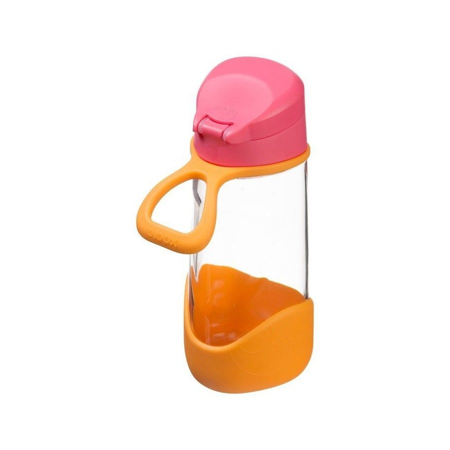 b.box Športová fľaša Tritan 450 ml, Strawberry Shake