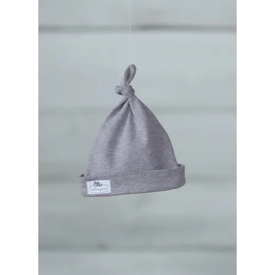 SLEEPEE HAT DWARF MELANGE DARK GRAY 2-4 MONTHS