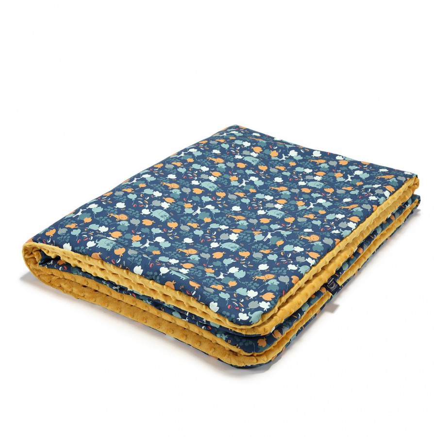 La Millou cape KINDERGARTNER - FRENCH JARDIN BLEU - HONEY